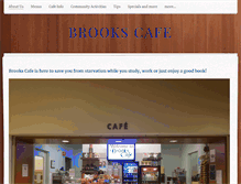 Tablet Screenshot of brookscafe.net